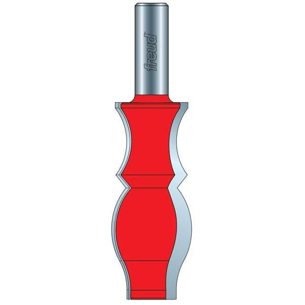 Wide Crown Molding Router Bit System - 1/2" SH - Profile:Upper 5